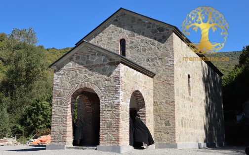 თვალივი (დუშეთი) სამასი არაგველის სახელობის ახალაგებული ტაძარი