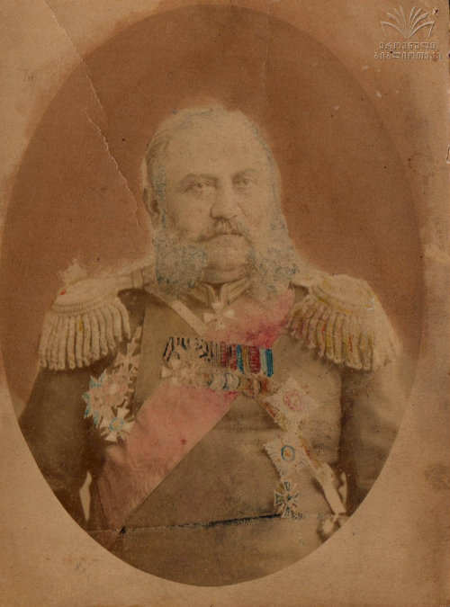  Амираджибов (Амираджиби) Михаил Кайхосрович  (1833—1903) Из Грузии, российский генерал, герой русско-турецкой войны 1877—1878 гг.