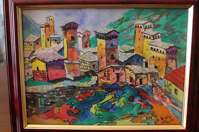 (+ვიდეო და ნახატების გალერეა) გენიოსი მხატვარი უშგულიდან, ნიჭს საზღვრები არ გააჩნია