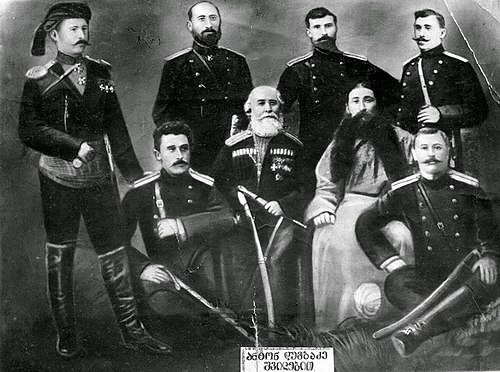 ივანე დუმბაძე ანტონის ძე 1851-1916წწ გარდ. გენერალ მაიორი დაბ. სოფ. შემოქმედი ოზურგეთი გურია