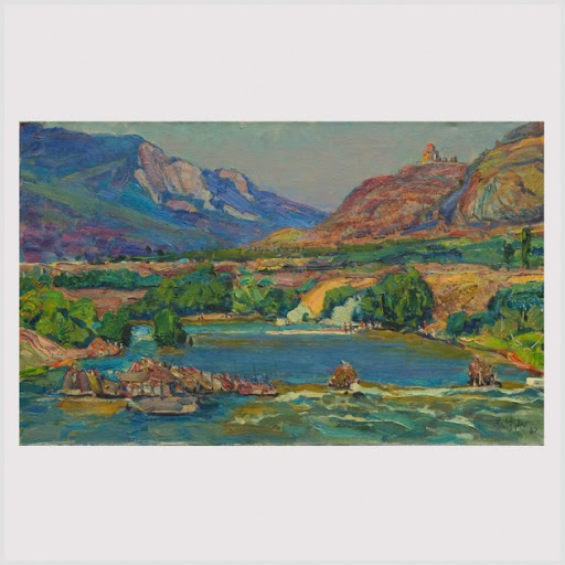 მიხეილ ხვიტია 1924-1994წწ. მხატვარი.  დაბ. ზუგდიდი. სამეგრელო.