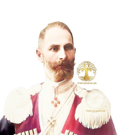 ალექსანდრე ჭავჭავაძე იოსების ძე 1860-1910წწ გენერალ მაიორი წარმ. ყვარელი Чавчавадзе Александр Иосифович