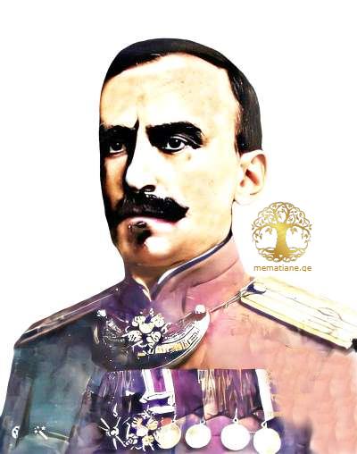 ალექსანდრე სიმონის ძე ანდრონიკაშვილი 1871-1923წწ   გენერალ ლეიტენატი, დაბ. სიღნაღი კახეთი