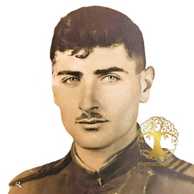 ილია როსტომის-ძე ჯანიაშვილი 1921-2003წწ 1941-1945წწ ომის მონაწილე დაბ. სოფ. კალაური (გურჯაანი)