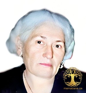 რუსუდან ტოზაშვილი  1942 წ.  მხატვარი. დაბ. სოფ. ლალისყური, თელავი, კახეთი. 
