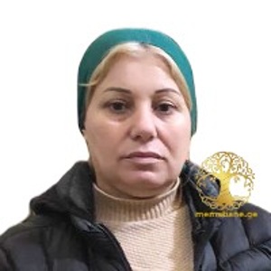 ვარაზაშვილი  ლია რამაზის ასული მედავითნე