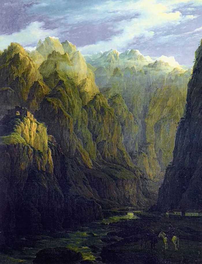 ნიკანორ ჩერნეცოვი 1805-1874წწ. მხატვარი.დაბ. ქ. ლუხი. რუსეთი.