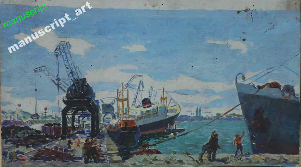 ნიკოლოზ იაკოვენკო 1919-1992წწ მხატვარი, რუსეთი, დაბ. კრასნოდარი
