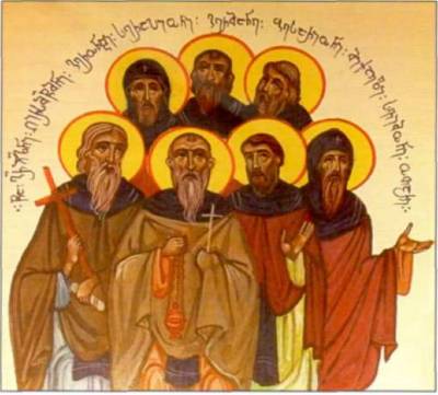 გილაშვილი გერმანე (გაბრიელ), 1806-1851, წმიდა ბერი ხსენ. დღე 12/25. აგვისტო დავითგარეჯის ლავრა, დაბ. სოფ. ნიქოზი (გორი)