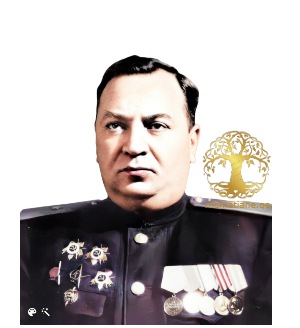 ირაკლი ნიბლაძე ილიას ძე (1906-1984) საბჭოთ გენერალი დაბ. გურჯაანი კახეთი