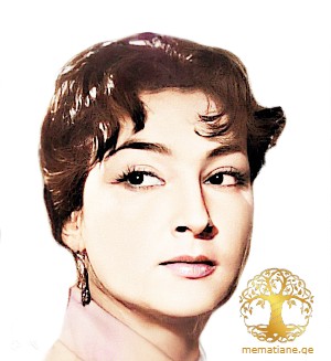 ლიანა ასათიანი 1926-2014წწ  მსახიობი, ექიმი. დაბ. თბილისი.